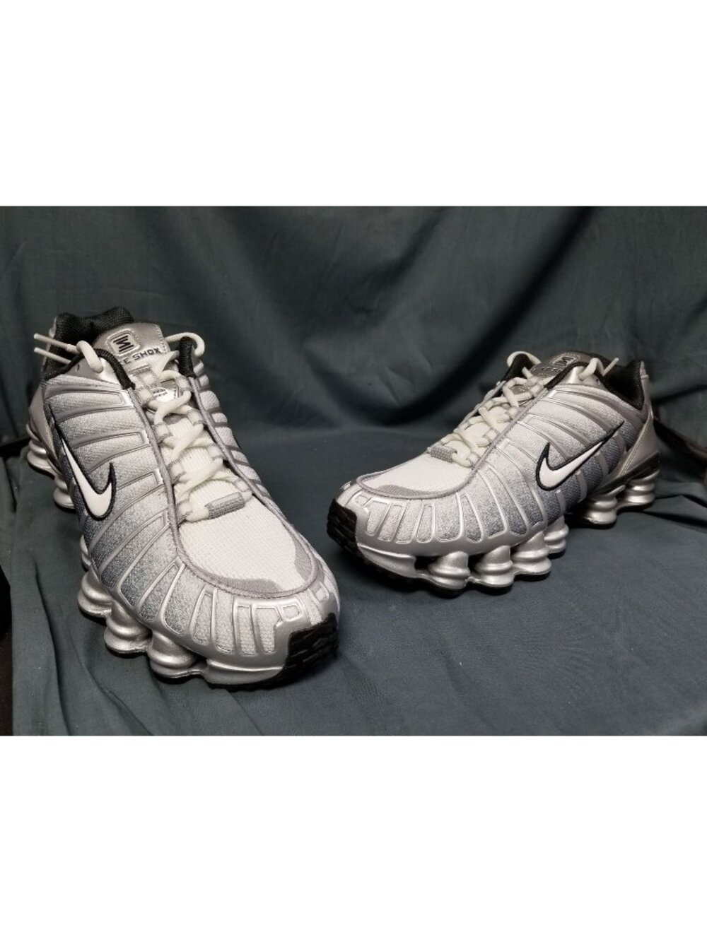 Nike Shox TL Metallic Silver Men's Size 10.5 NEW NO BOX!